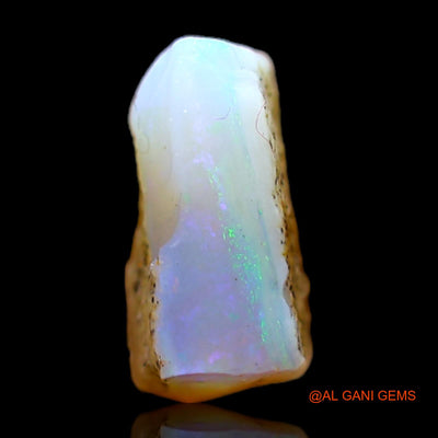 Natural Fire Opal Gemstone 1.50 Cts Loose Fancy Rough From Australia 8x6x4 mm RB-647