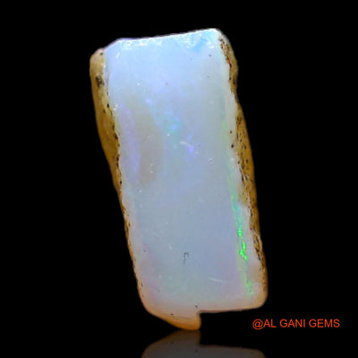 Natural Fire Opal Gemstone 1.50 Cts Loose Fancy Rough From Australia 8x6x4 mm RB-647