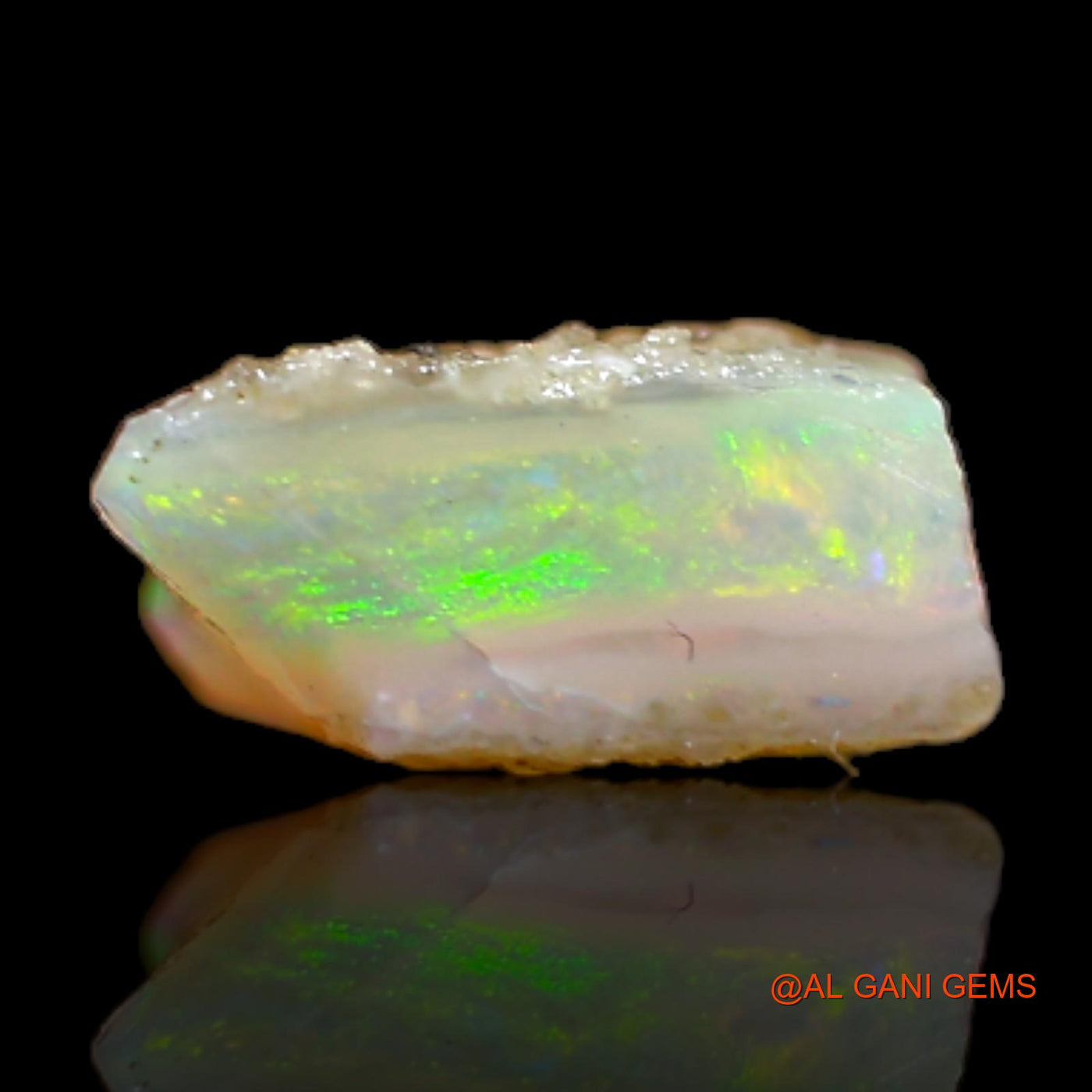 1.40 Cts Natural Australian Fire Opal Loose Gemstone Fancy Rough 8x7x4 mm RB-648