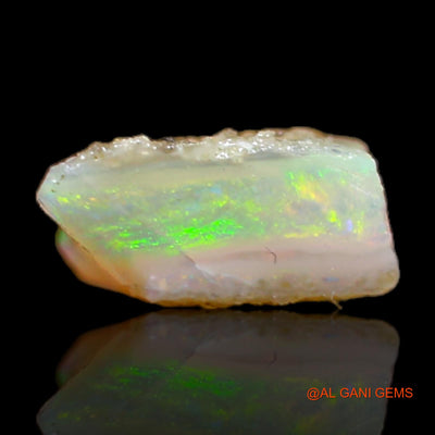 1.40 Cts Natural Australian Fire Opal Loose Gemstone Fancy Rough 8x7x4 mm RB-648