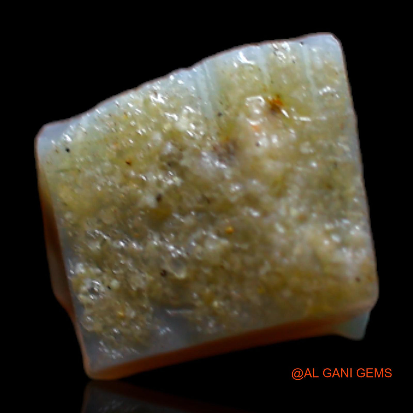 Natural Untreated Fire Opal Loose Gemstone Fancy Rough From Australia 1.40 Cts 6x5x5 mm RB-649