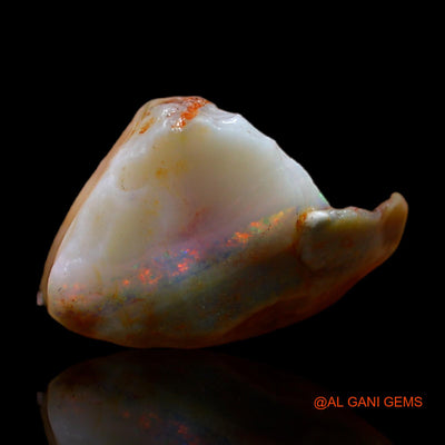 9.00 Cts Natural Australian Fire Opal Loose Gemstone Fancy Rough 17x12x10 mm RB-652