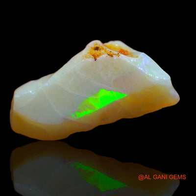 Natural Untreated Fire Opal Loose Gemstone Fancy Rough From Australia 5.45 Cts 21x10x5 mm RB-65