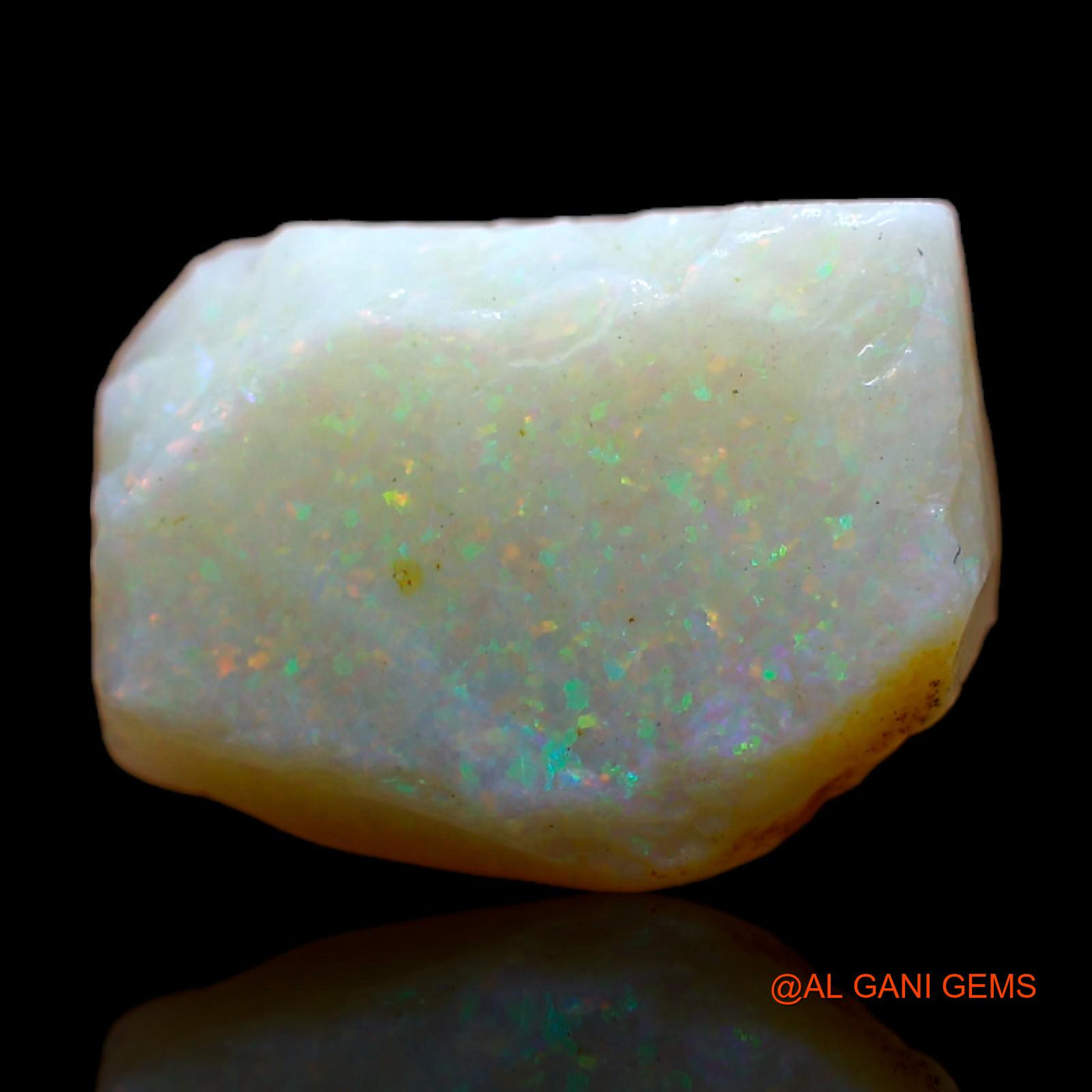 4.00 Cts Natural Australian Fire Opal Loose Gemstone Fancy Rough 13x10x4 mm RB-661