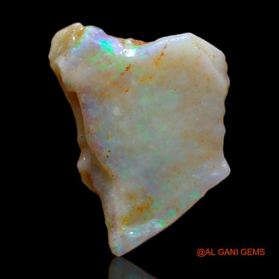 Natural Fire Opal Gemstone 4.00 Cts Loose Fancy Rough From Australia 17x12x4 mm RB-663