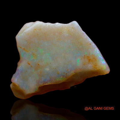 Natural Fire Opal Gemstone 4.00 Cts Loose Fancy Rough From Australia 17x12x4 mm RB-663