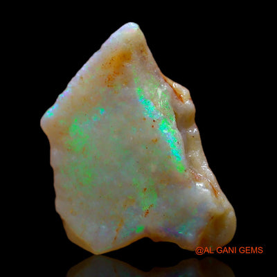 Natural Fire Opal Gemstone 4.00 Cts Loose Fancy Rough From Australia 17x12x4 mm RB-663