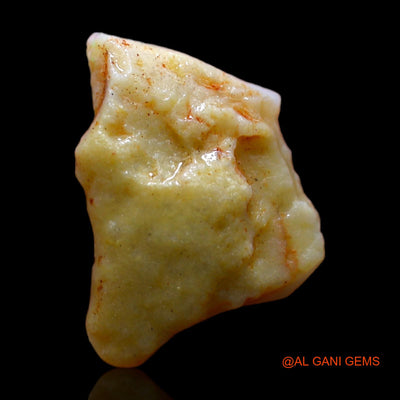 Natural Fire Opal Gemstone 4.00 Cts Loose Fancy Rough From Australia 17x12x4 mm RB-663