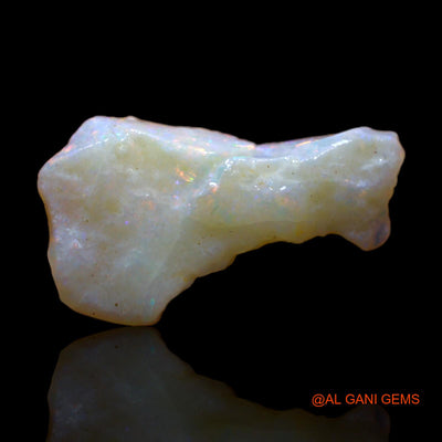 Natural Untreated Fire Opal Loose Gemstone Fancy Rough From Australia 4.00 Cts 19x11x5 mm RB-664