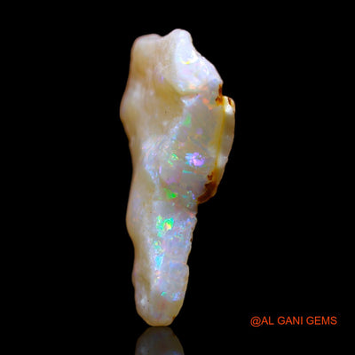 Natural Untreated Fire Opal Loose Gemstone Fancy Rough From Australia 4.00 Cts 19x11x5 mm RB-664