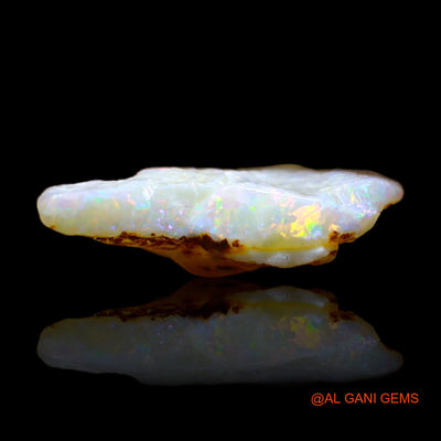 Natural Untreated Fire Opal Loose Gemstone Fancy Rough From Australia 4.00 Cts 19x11x5 mm RB-664