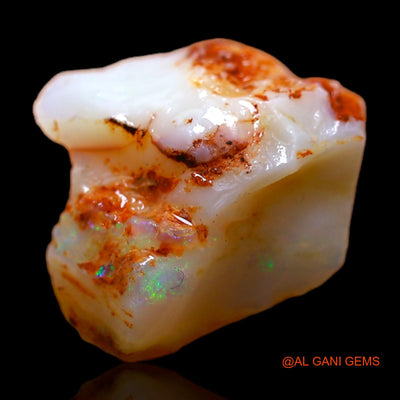4.00 Cts Natural Australian Fire Opal Loose Gemstone Fancy Rough 13x12x5 mm RB-673