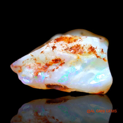5.00 Cts Natural Australian Fire Opal Loose Gemstone Fancy Rough 13x11x7 mm RB-675
