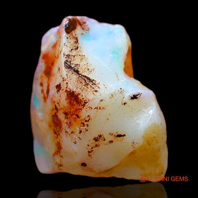 5.00 Cts Natural Australian Fire Opal Loose Gemstone Fancy Rough 13x11x7 mm RB-675