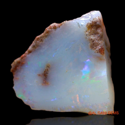 3.00 Cts Natural Australian Fire Opal Loose Gemstone Fancy Rough 14x13x4 mm RB-676
