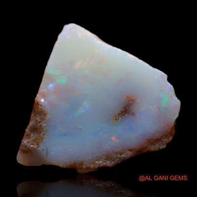 3.00 Cts Natural Australian Fire Opal Loose Gemstone Fancy Rough 14x13x4 mm RB-676