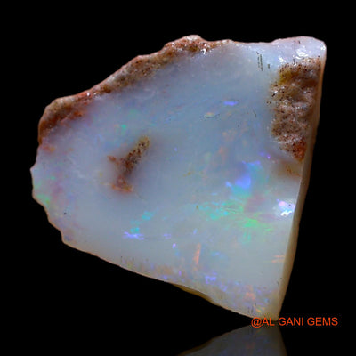 3.00 Cts Natural Australian Fire Opal Loose Gemstone Fancy Rough 14x13x4 mm RB-676