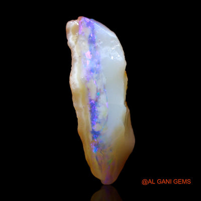 Natural Fire Opal Gemstone 4.00 Cts Loose Fancy Rough From Australia 17x10x5 mm RB-677