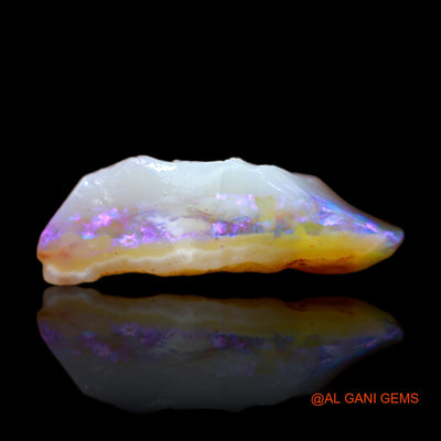 Natural Fire Opal Gemstone 4.00 Cts Loose Fancy Rough From Australia 17x10x5 mm RB-677