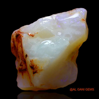 5.00 Cts Natural Australian Fire Opal Loose Gemstone Fancy Rough 13x11x6 mm RB-678