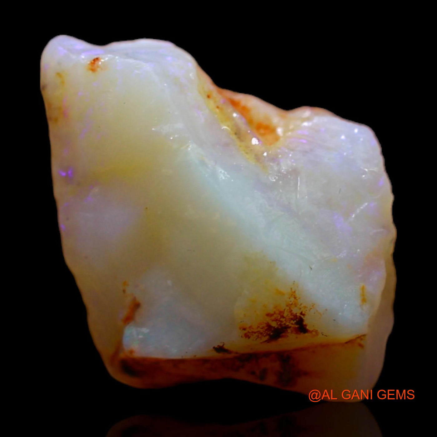 5.00 Cts Natural Australian Fire Opal Loose Gemstone Fancy Rough 13x11x6 mm RB-678