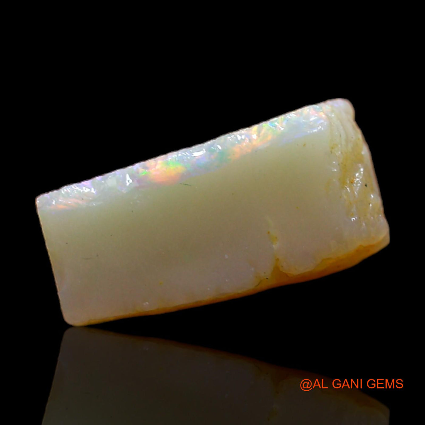 6.00 Cts Natural Australian Fire Opal Loose Gemstone Fancy Rough 14x7x7 mm RB-679