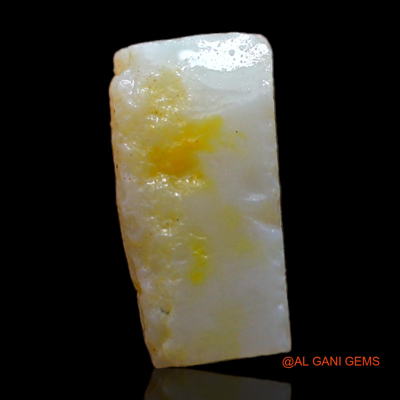 6.00 Cts Natural Australian Fire Opal Loose Gemstone Fancy Rough 14x7x7 mm RB-679