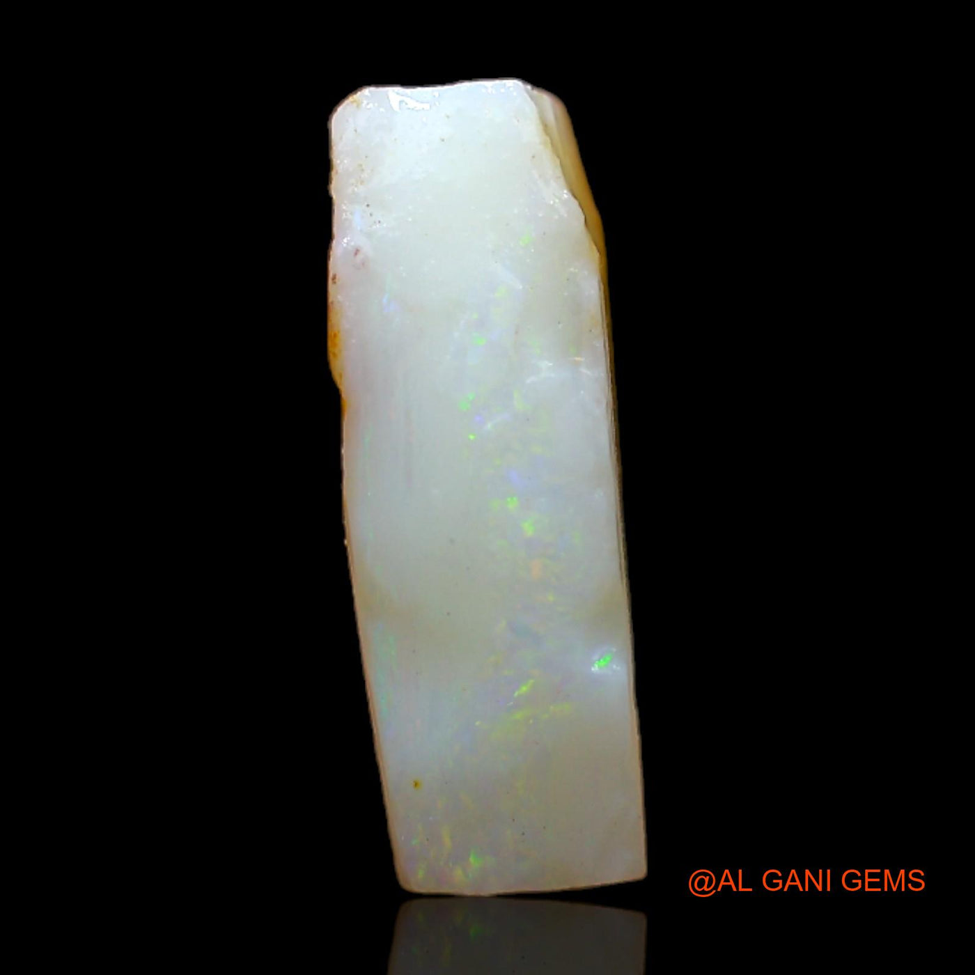 Natural Untreated Fire Opal Loose Gemstone Fancy Rough From Australia 6.00 Cts 15x9x5 mm RB-680
