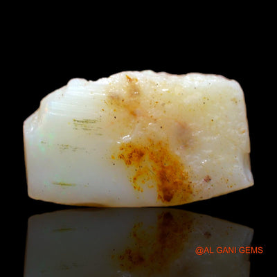 Natural Untreated Fire Opal Loose Gemstone Fancy Rough From Australia 6.00 Cts 15x9x5 mm RB-680