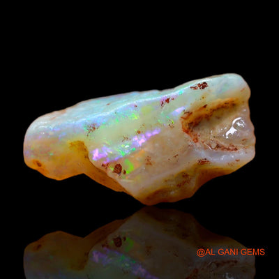 Natural Untreated Fire Opal Loose Gemstone Fancy Rough From Australia 4.00 Cts 17x8x8 mm RB-681