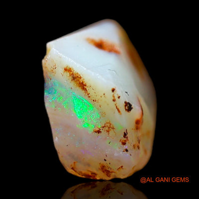 Natural Fire Opal Gemstone 4.00 Cts Loose Fancy Rough From Australia 12x9x5 mm RB-682