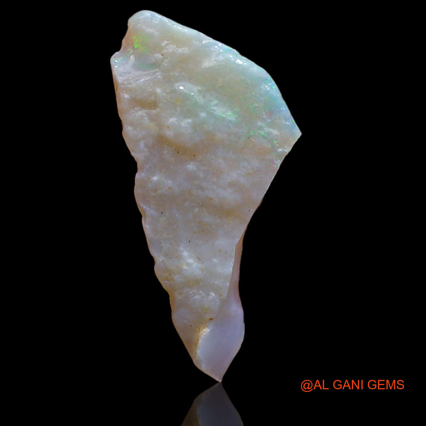 2.15 Cts Natural Australian Fire Opal Fancy Rough Loose Gemstone For Jewelry 22x10x2 mm RB-68