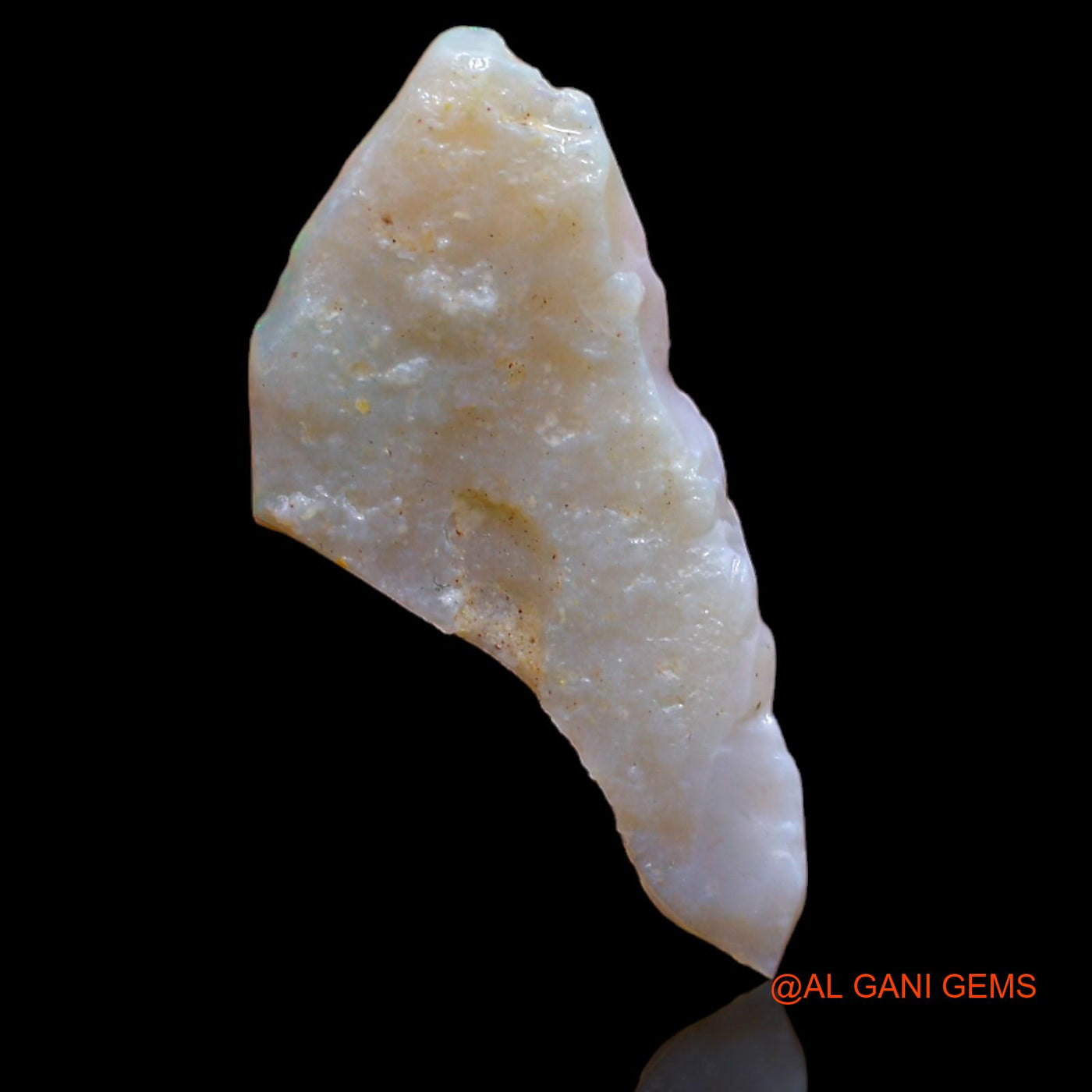 2.15 Cts Natural Australian Fire Opal Fancy Rough Loose Gemstone For Jewelry 22x10x2 mm RB-68