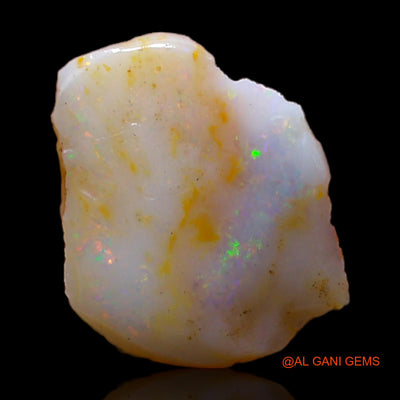 Natural Untreated Fire Opal Loose Gemstone Fancy Rough From Australia 2.60 Cts 14x11x2 mm RB-696