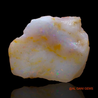Natural Untreated Fire Opal Loose Gemstone Fancy Rough From Australia 2.60 Cts 14x11x2 mm RB-696