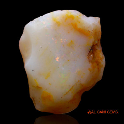Natural Untreated Fire Opal Loose Gemstone Fancy Rough From Australia 2.60 Cts 14x11x2 mm RB-696