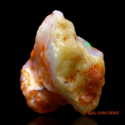 3.00 Cts Unheated Australian Fire Opal Loose Gemstone Fancy Rough Natural 14x11x7 mm RB-698