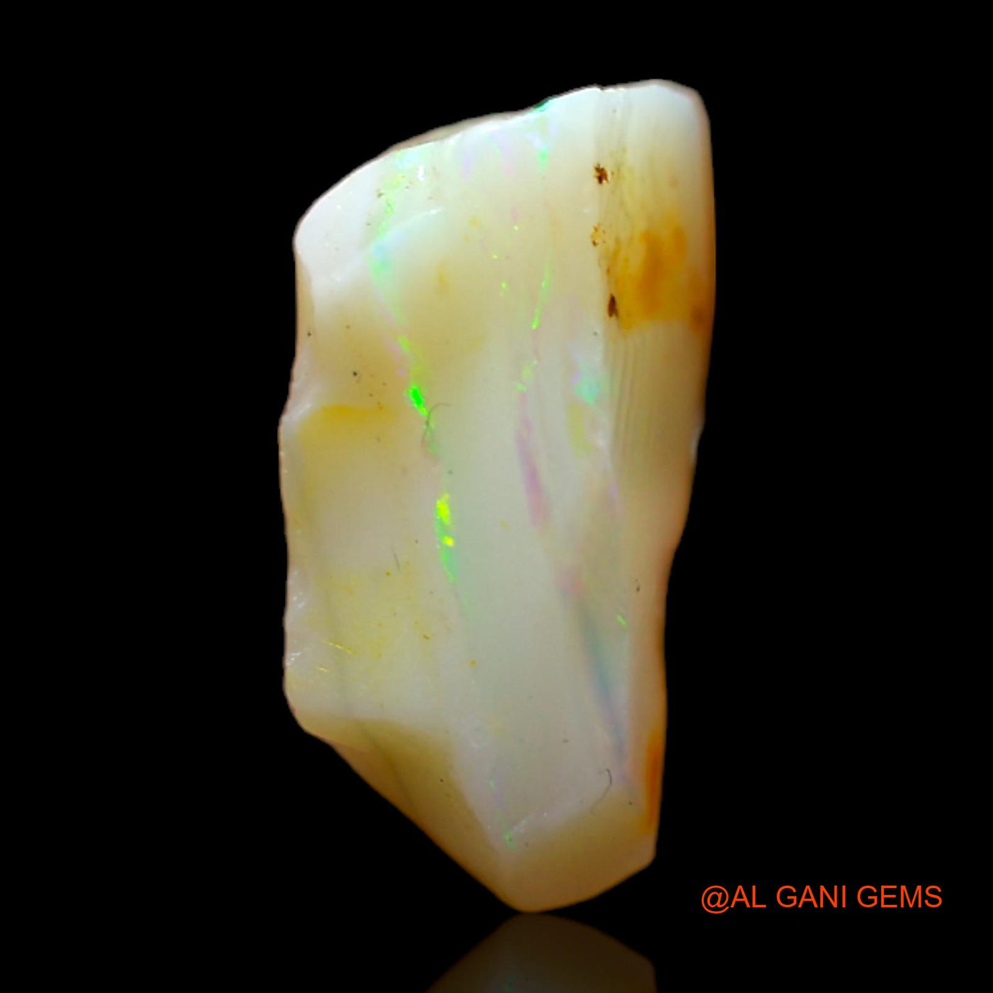4.00 Cts Natural Australian Fire Opal Loose Gemstone Fancy Rough 13x8x5 mm RB-700
