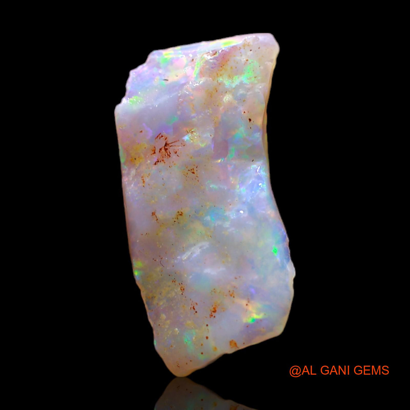 1.80 Cts Natural Australian Fire Opal Loose Gemstone Fancy Rough 16x8x2 mm RB-702