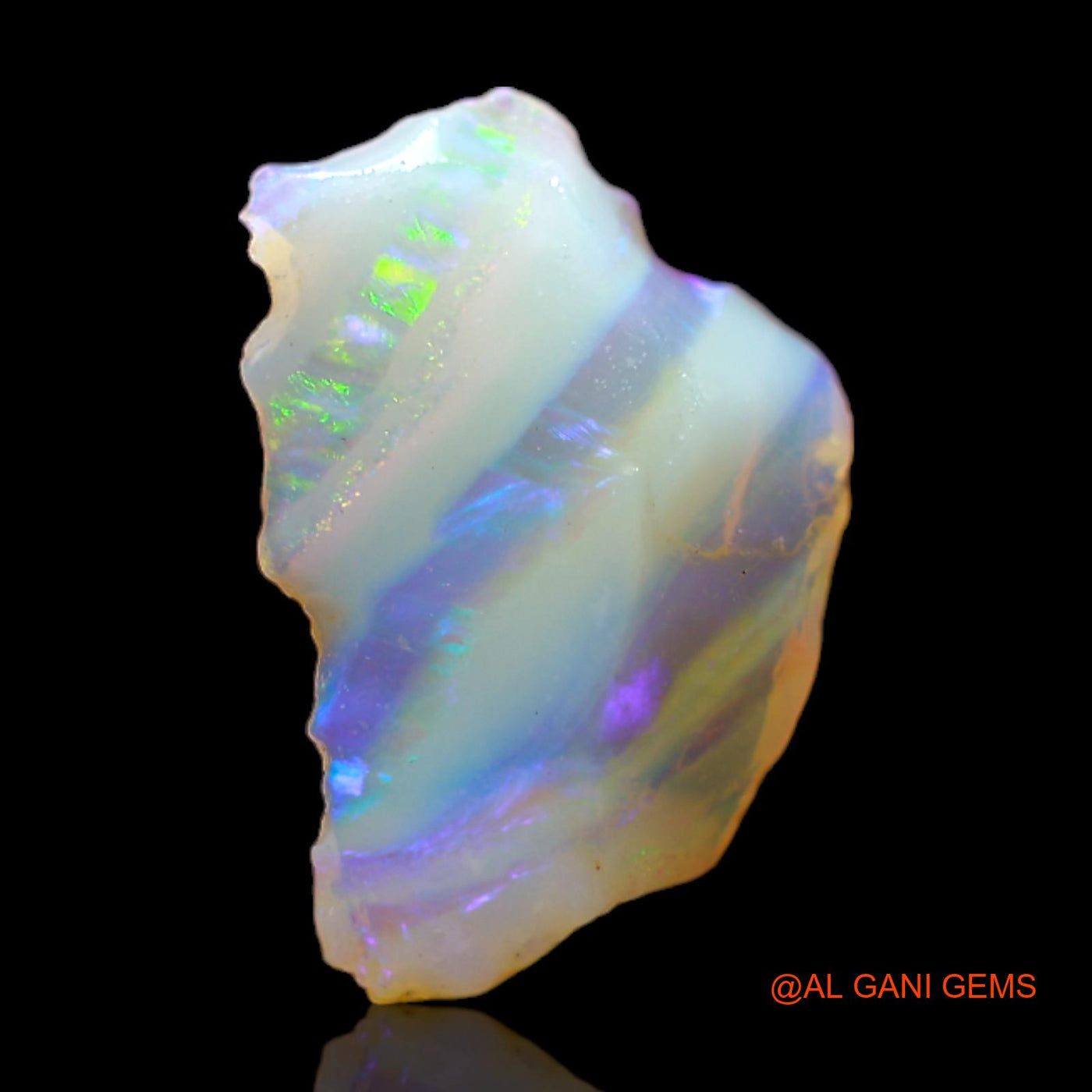 1.80 Cts Natural Australian Fire Opal Loose Gemstone Fancy Rough 14x9x3 mm RB-703