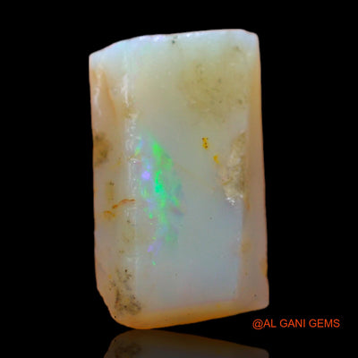 Natural Fire Opal Gemstone 3.00 Cts Loose Fancy Rough From Australia 13x7x4 mm RB-704