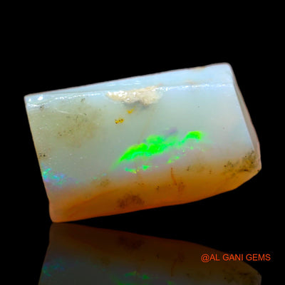 Natural Fire Opal Gemstone 3.00 Cts Loose Fancy Rough From Australia 13x7x4 mm RB-704