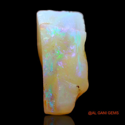Natural Fire Opal Gemstone 3.00 Cts Loose Fancy Rough From Australia 13x10x4 mm RB-705