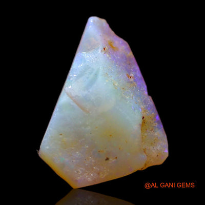 Natural Fire Opal Gemstone 3.00 Cts Loose Fancy Rough From Australia 13x10x4 mm RB-705