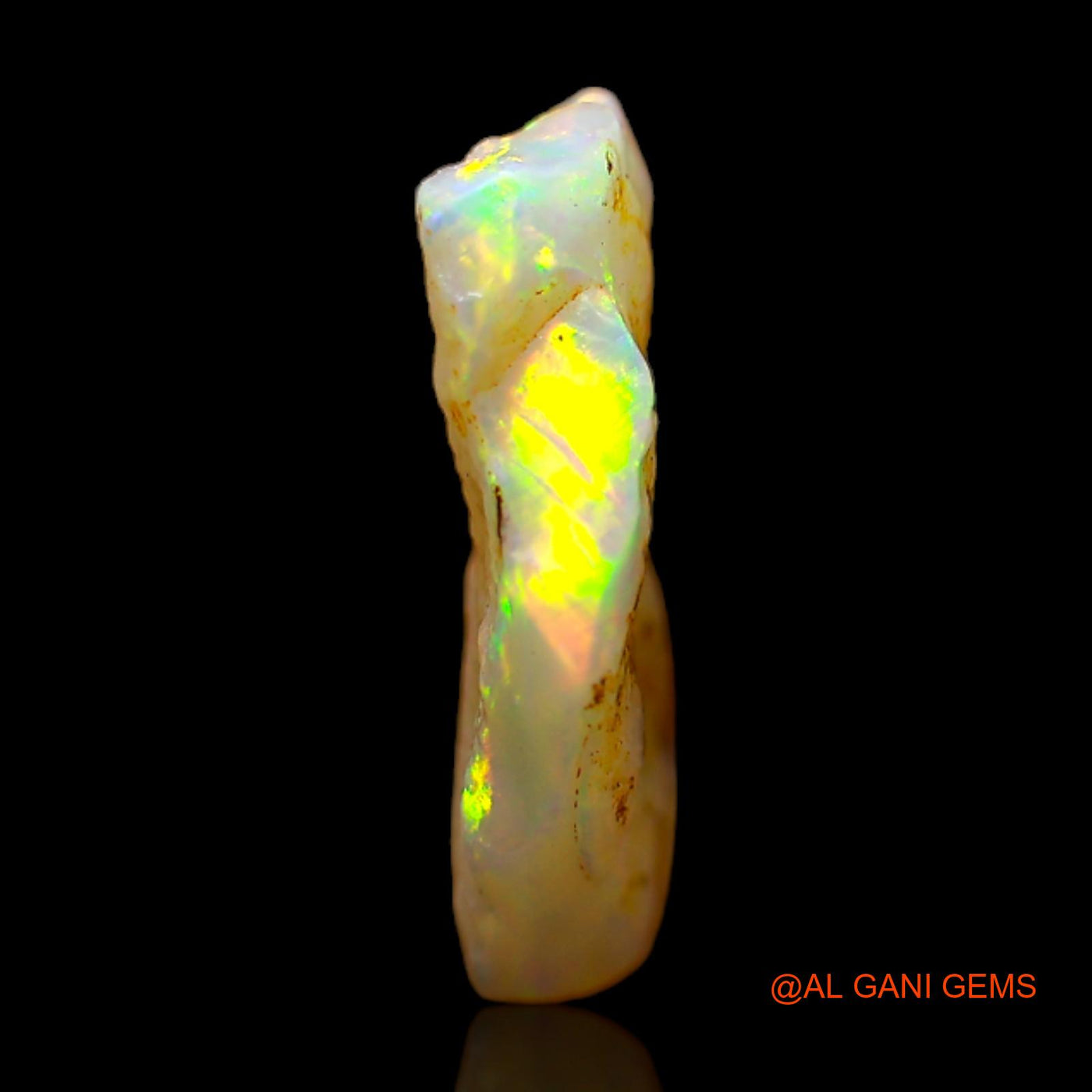 2.70 Cts Unheated Australian Fire Opal Loose Gemstone Fancy Rough Natural 15x9x3 mm RB-706