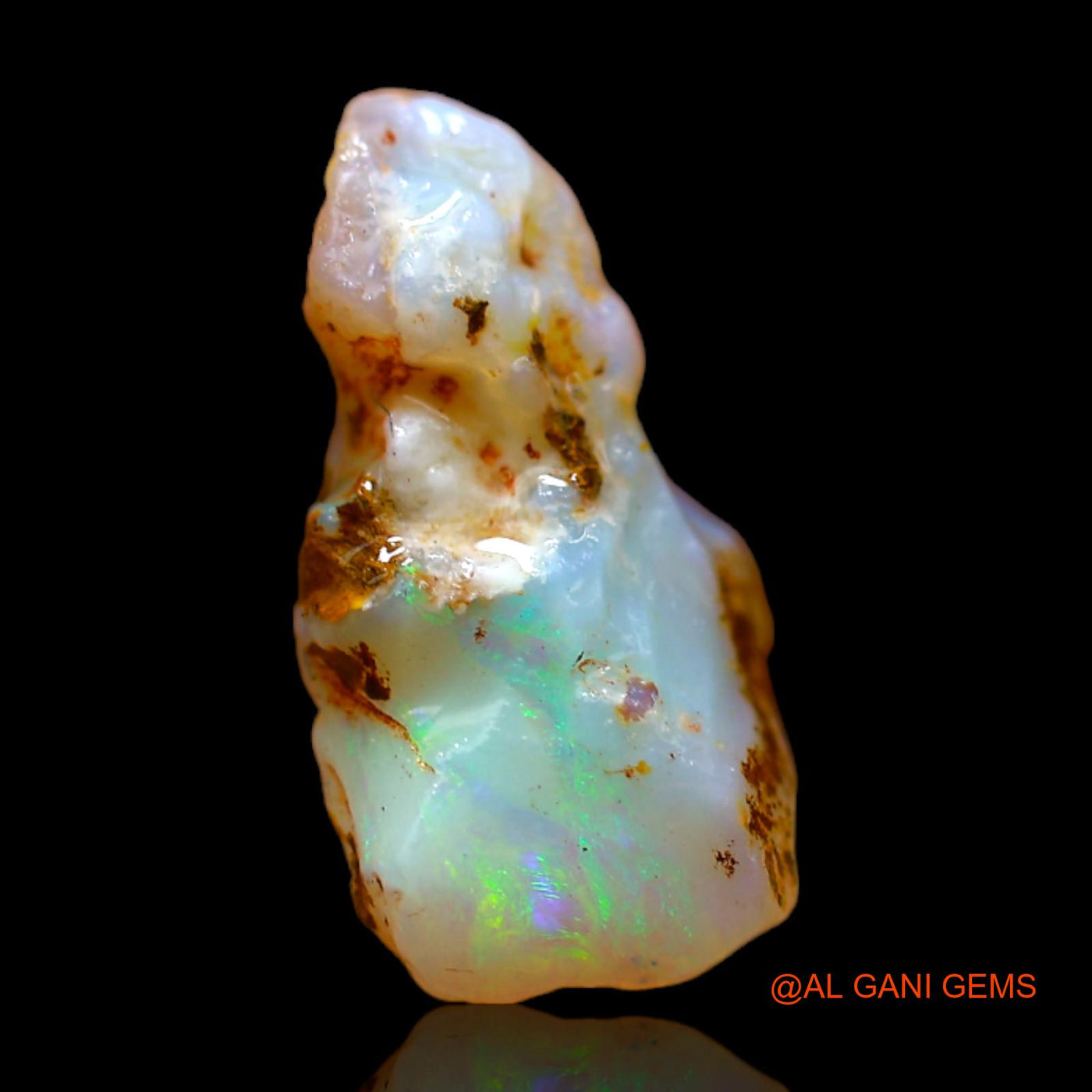 3.50 Cts Natural Australian Fire Opal Loose Gemstone Fancy Rough 15x8x6 mm RB-708