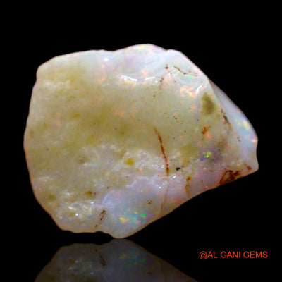 2.70 Cts Unheated Australian Fire Opal Loose Gemstone Fancy Rough Natural 13x11x3 mm RB-709