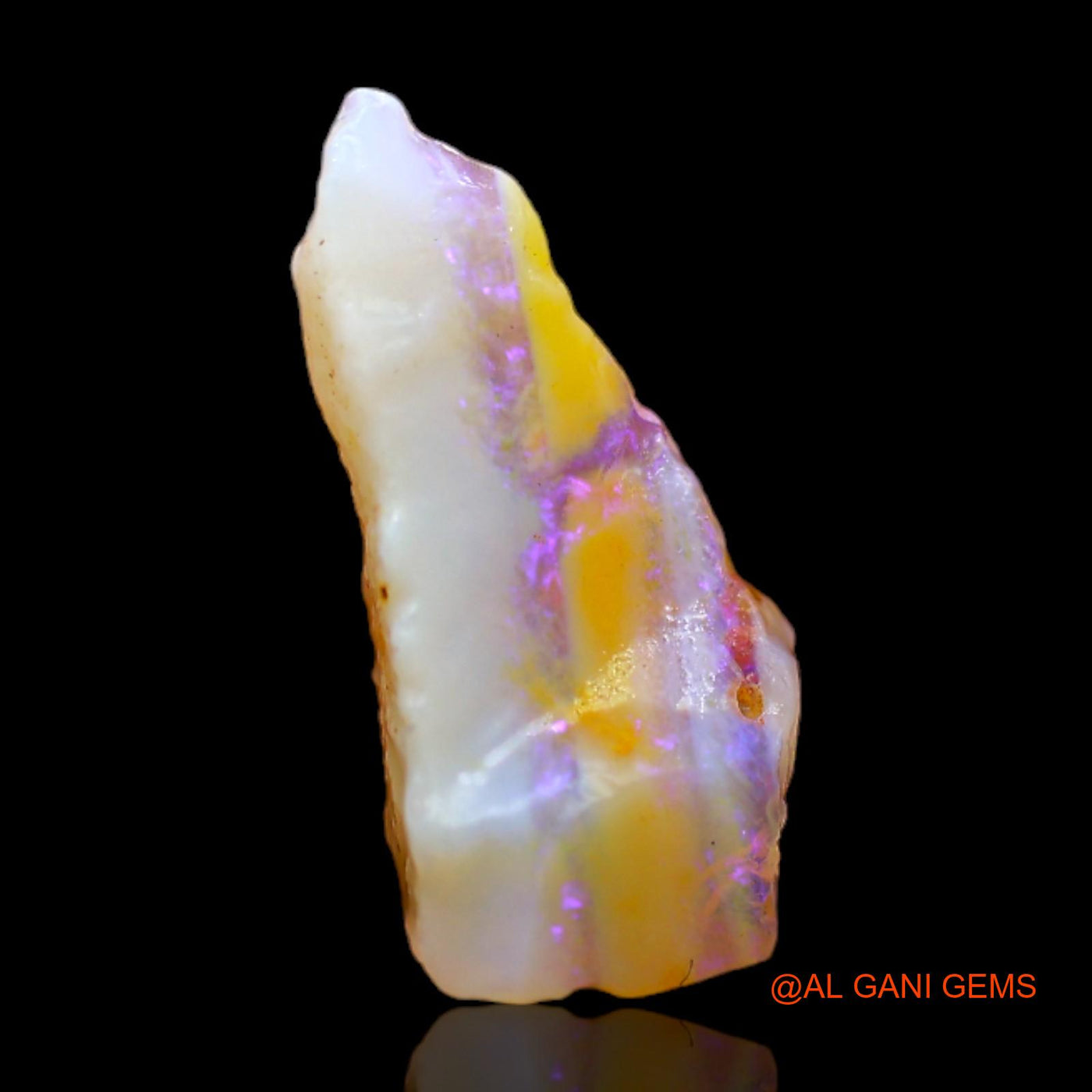 2.00 Cts Natural Australian Fire Opal Fancy Rough Loose Gemstone For Jewelry 16x7x4 mm RB-712