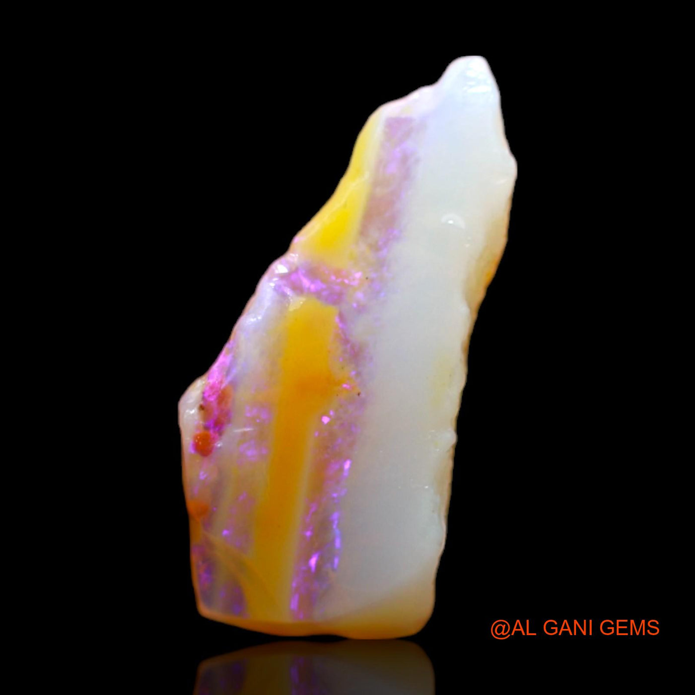 2.00 Cts Natural Australian Fire Opal Fancy Rough Loose Gemstone For Jewelry 16x7x4 mm RB-712
