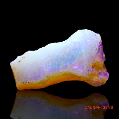 2.50 Cts Natural Australian Fire Opal Loose Gemstone Fancy Rough 14x8x4 mm RB-724